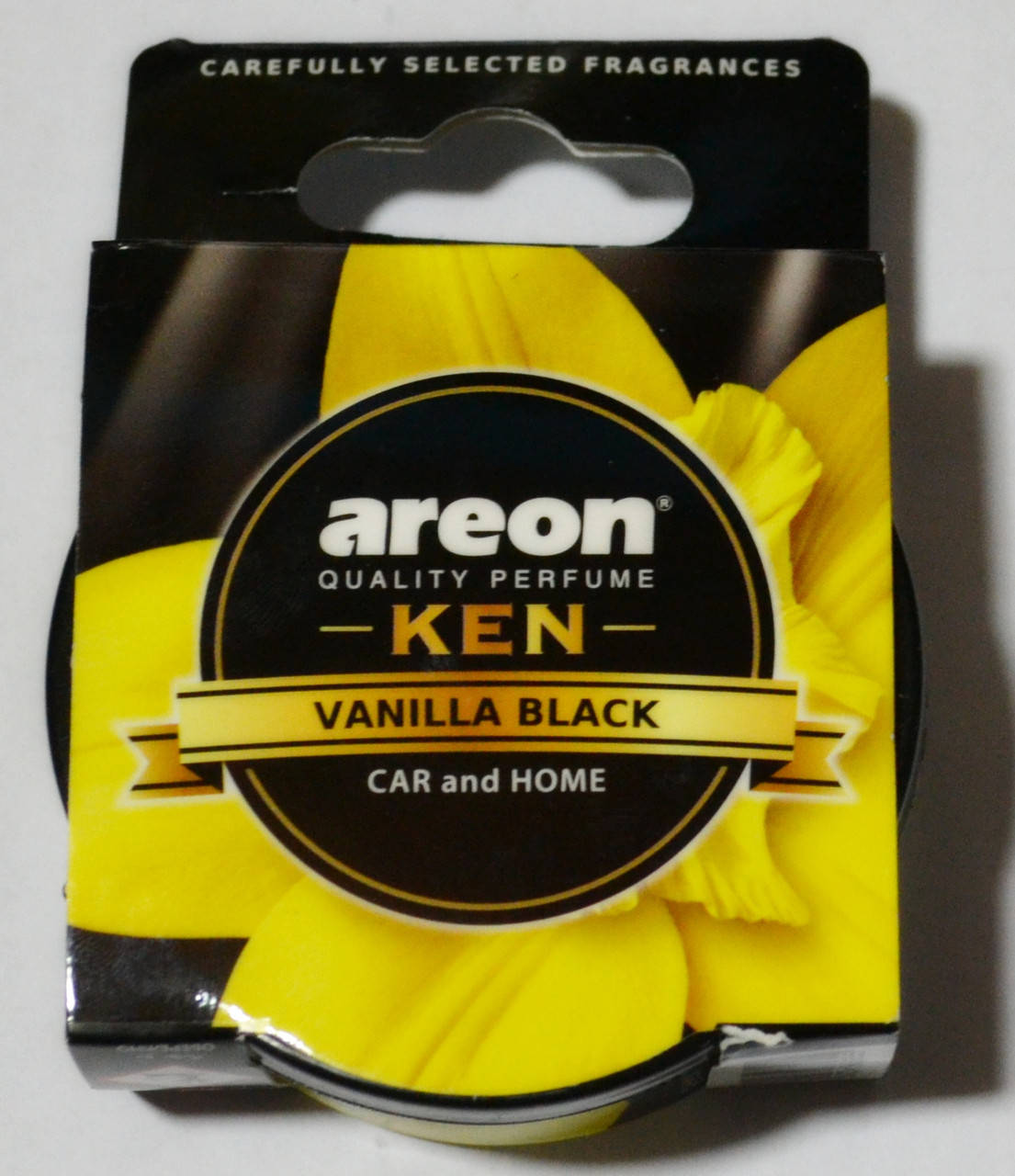 

Ароматизатор Консервы сухие Areon Ken Vanilla Black Ваниль Черная