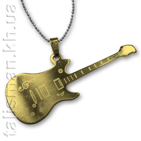 

Кулон ST-08 - Гитара 8 - золото