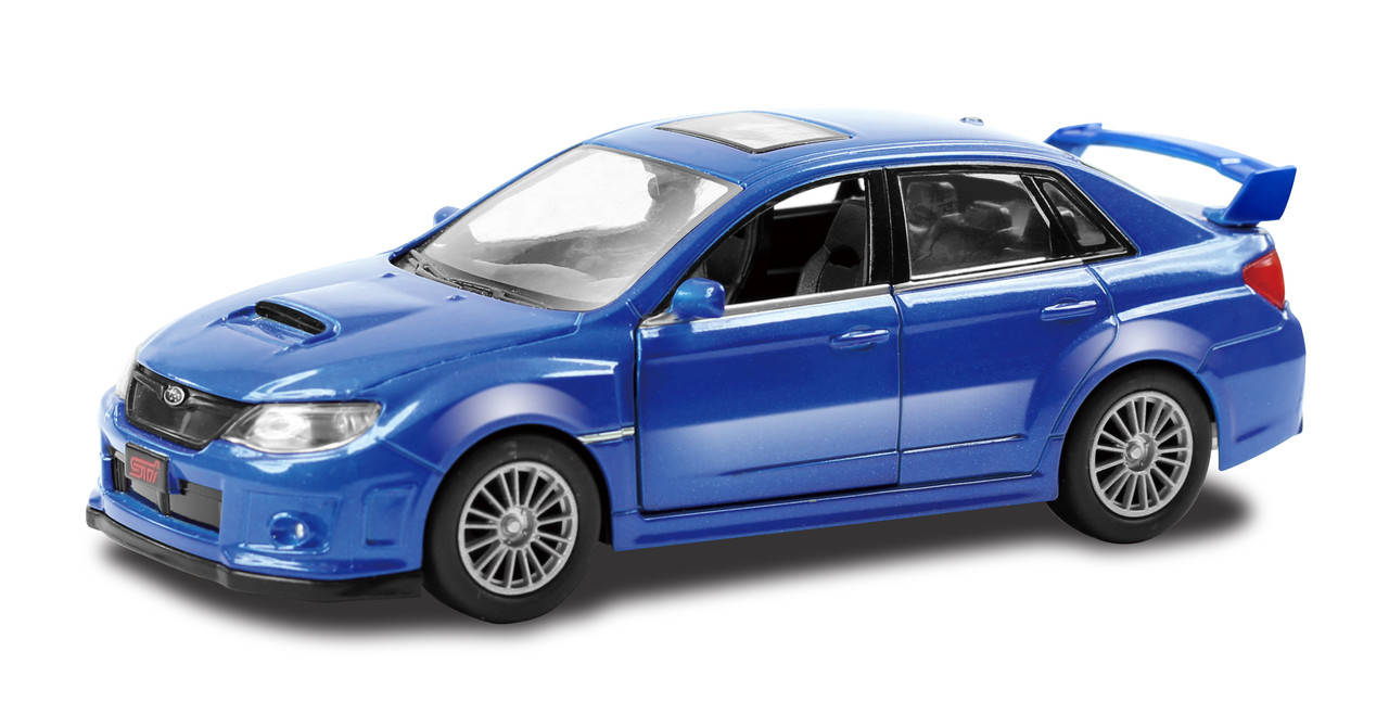 

Автомодель Uni-Fortune SUBARU WRX STI, синяя (554009), Синий