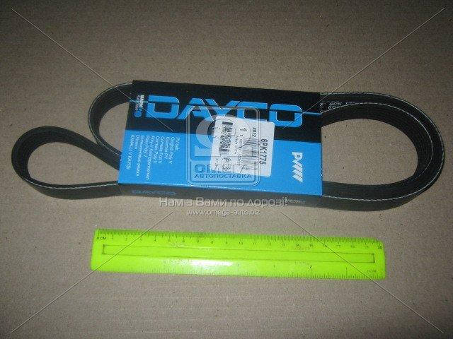 

Поликлиновой ремень Dayco 6PK1775 на Ford Transit / Форд Транзит