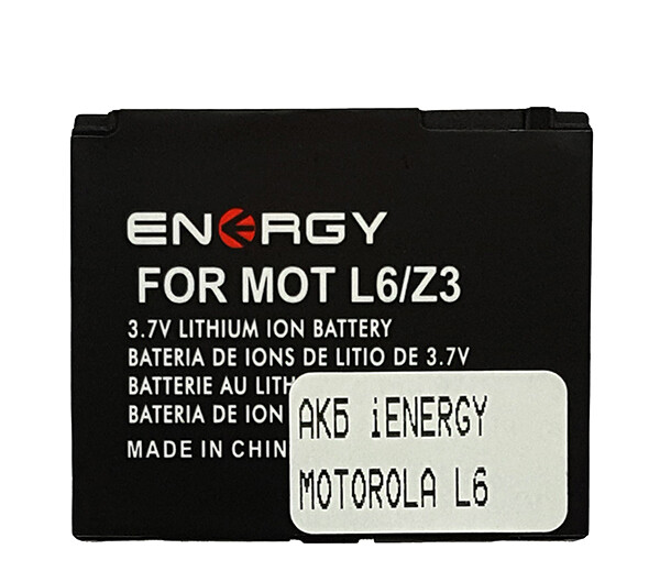 

Аккумулятор ( АКБ / батарея ) iENERGY BC50 для Motorola L2 | L6 | L7 650mAh