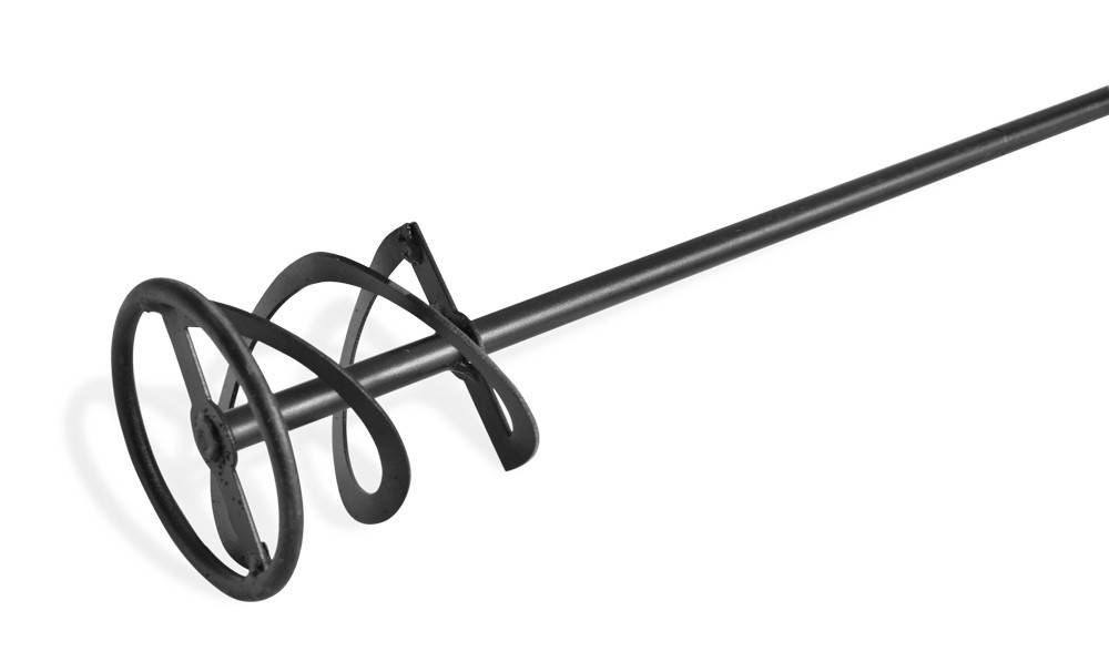 

Миксер для штукатурки с резьбой М14 125х600мм 10-30кг Украина 09-093 |строительный миксер насадка Міксер для