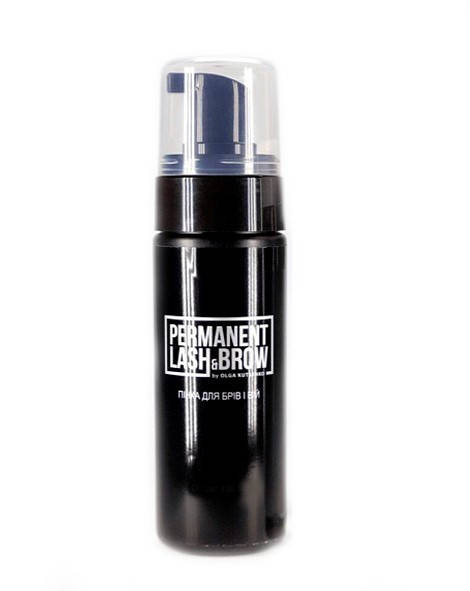 

Пенка очищающая для бровей и ресниц Permanent lash&brow, 120мл.