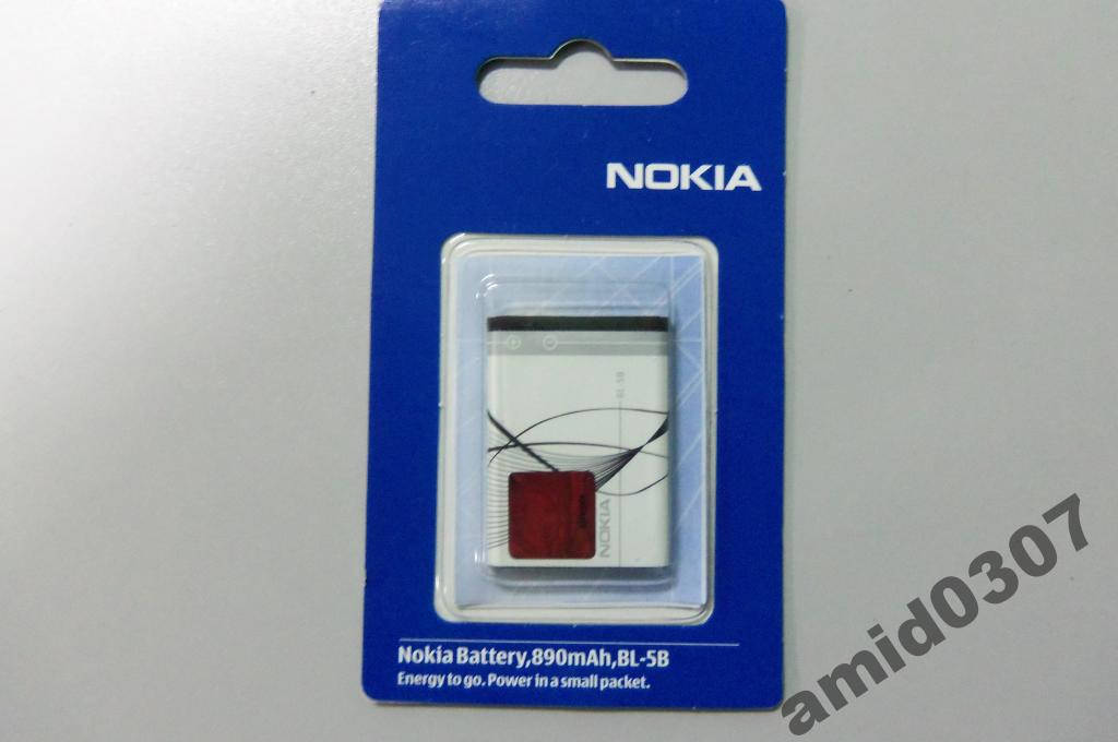 

Батарея аккумулятор Nokia Nokia BL-5B КАЧЕСТВО!!!