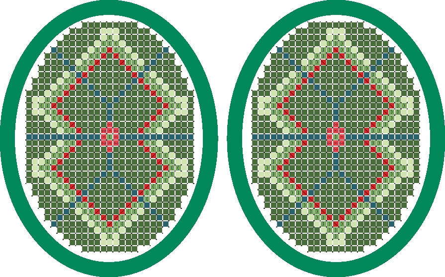 

ВФ-06. Заготовка на фетрі для Великодньої писанки