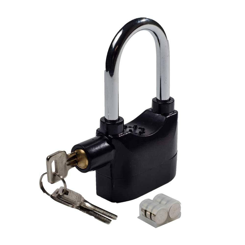

Навесной замок с датчиком вибрации и сиреной Alarm Lock Long
