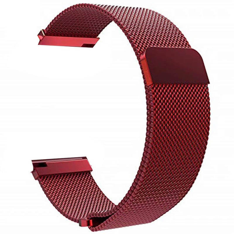 

Ремешок Миланская Петля для Xiaomi Amazfit / Samsung 20 mm (Red)