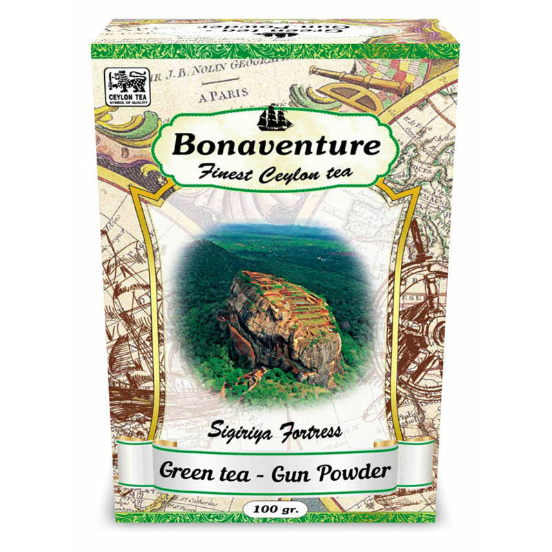 

Чай Bonaventure Зеленый чай Gun Powder 100 г