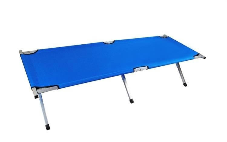 

Раскладушка туристическая Malatec 195 см синяя до 120кг