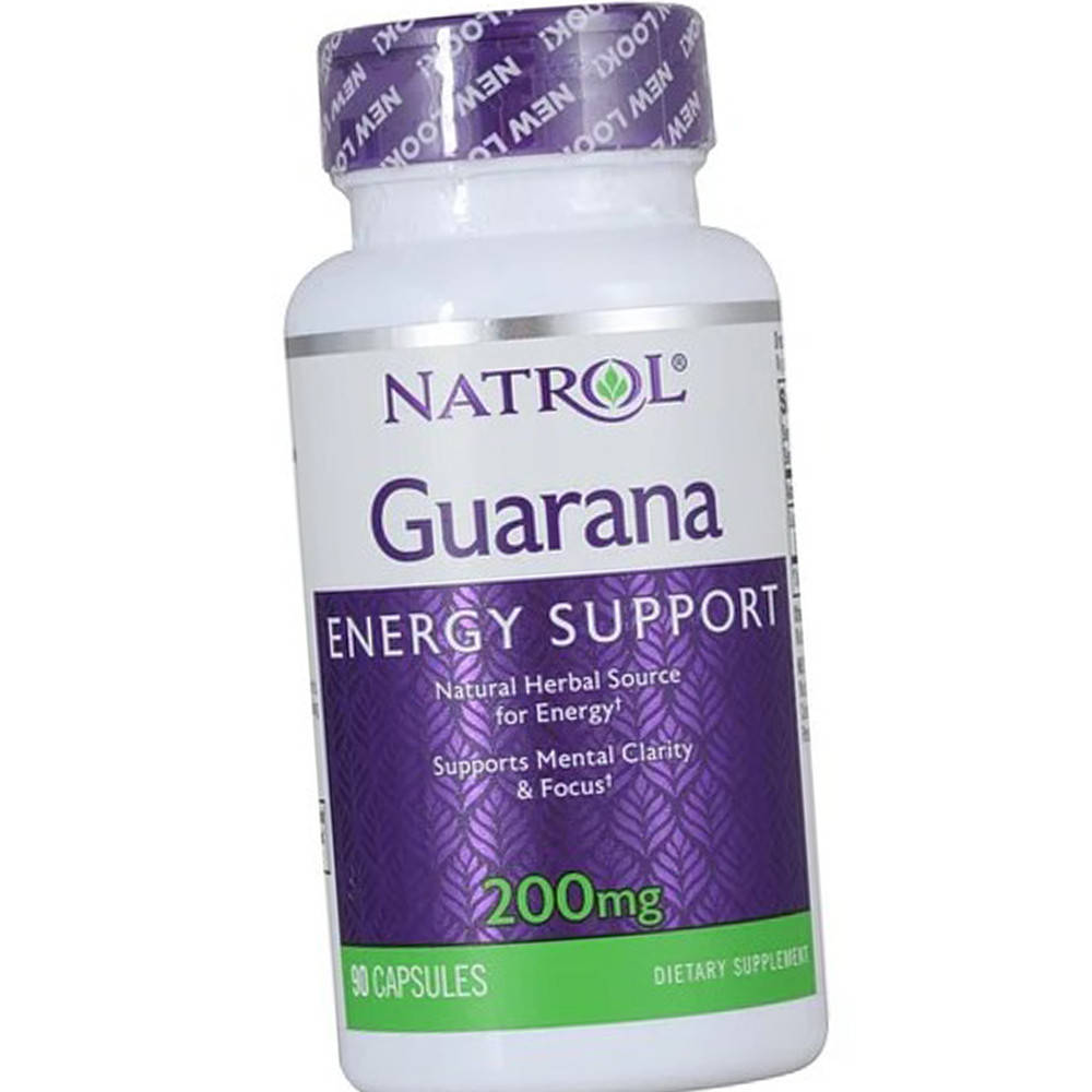 

Гуарана энергетик Natrol Guarana 90 капс