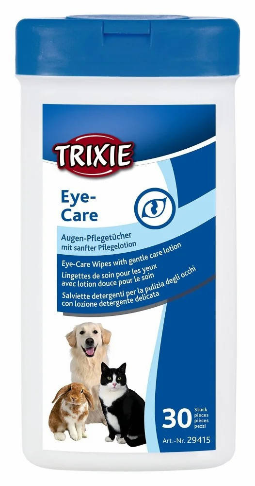 

Trixie ТХ-29415 салфетки для очистки глаз у собак, кошек,грызунов 30 шт