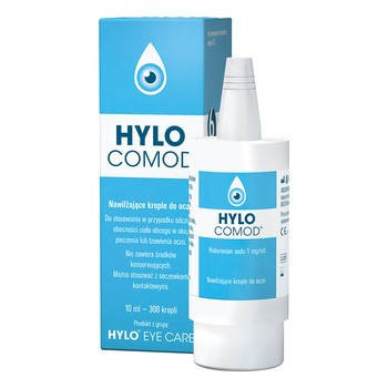 

Хило комод (HYLO COMOD), ГЛАЗНЫЕ КАПЛИ, 10 МЛ