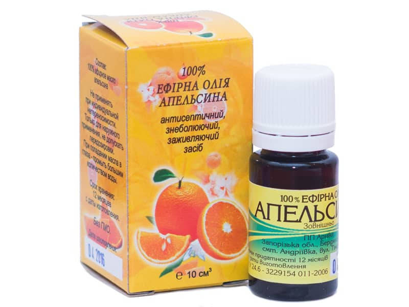 

Ефірна олія Апельсину "Арніка", 10 мл.