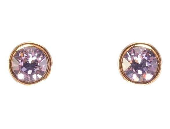 

Серьги Xuping Позолота 18K с кр-ми Swarovski гвоздики (пусеты) "Кристаллы Tanzanite" ø 7мм
