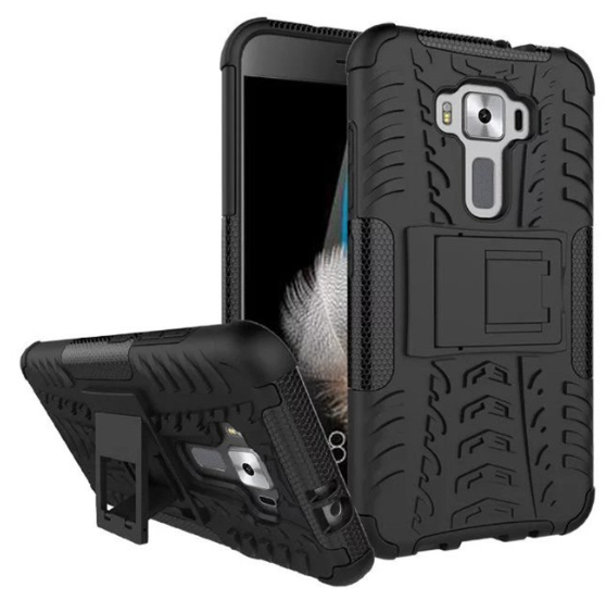 

Бронированный чехол (бампер) для Asus Zenfone 3 ZE520KL, Черный