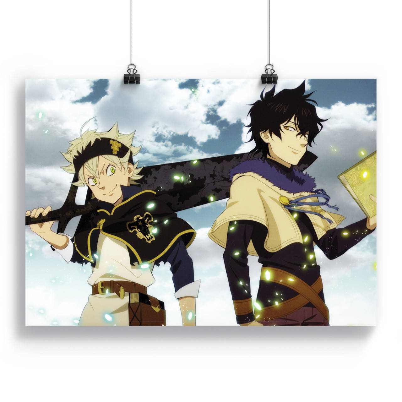 

Плакат Чёрный клевер | Black Clover 03