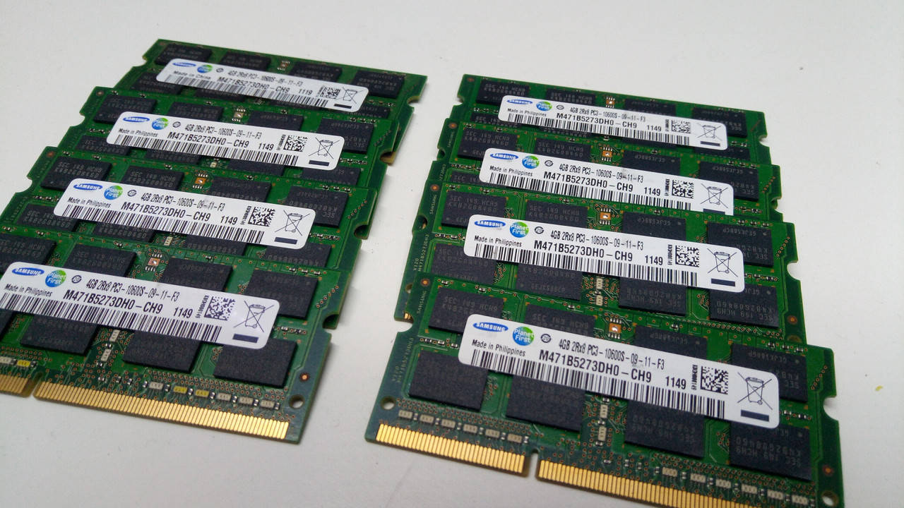 

Оперативная память для ноутбука So-dimm DDR3 4Gb 10600 12800