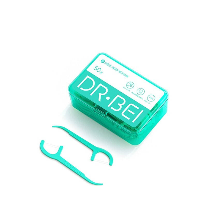 

Зубная нить Xiaomi DR. BEI Dental Floss BOX (50 шт.)