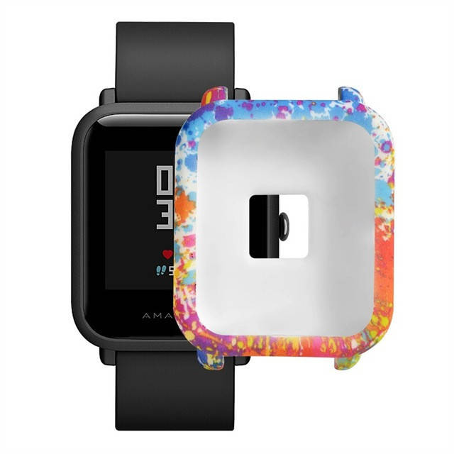 

Чехол cиликоновый для Xiaomi Amazfit Bip на весь корпус С рисунком (20251)