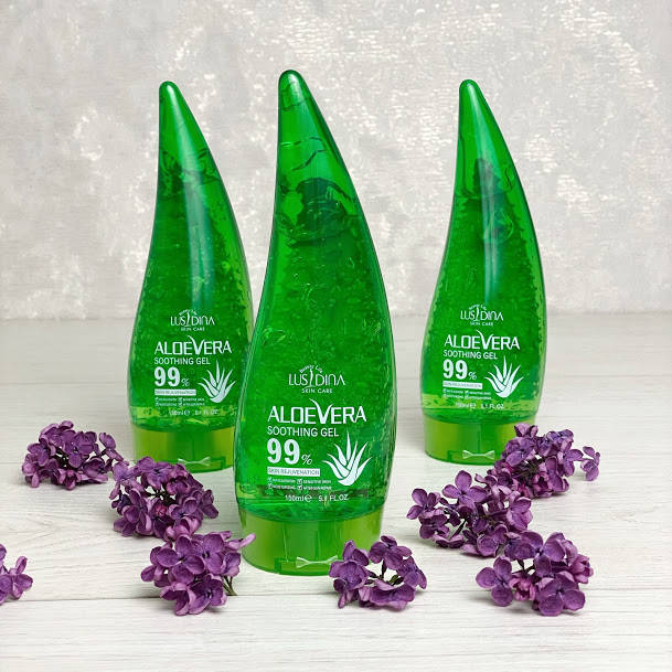 

Успокаивающий гель для лица и тела Aloe Vera Lusidina