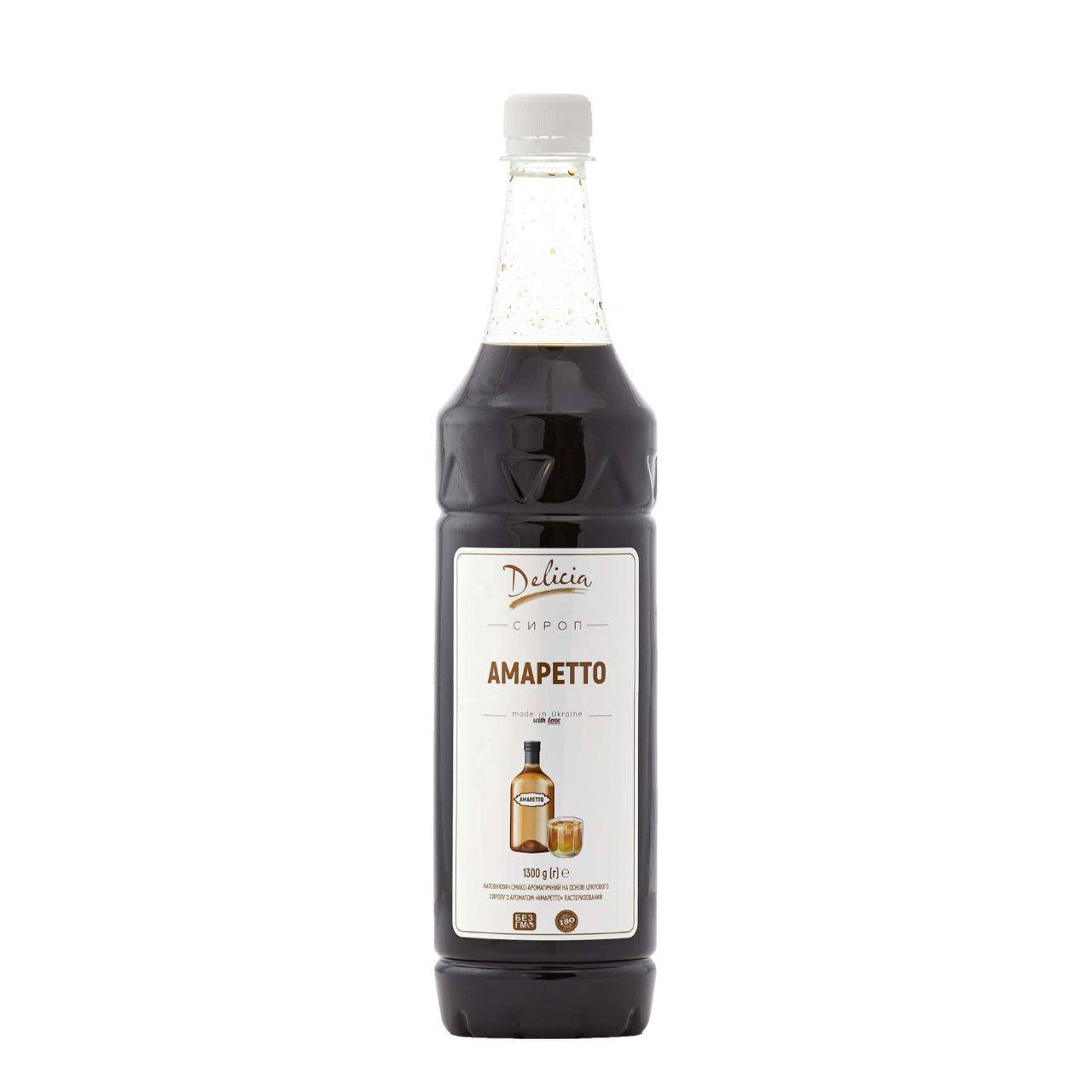 

Сироп Амаретто Delicia 1300 г
