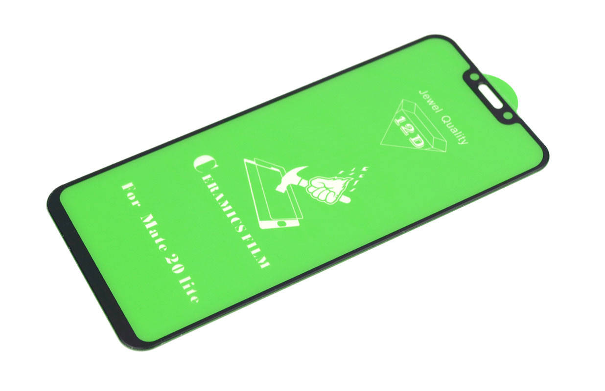 

Защитное стекло Ceramics Huawei P Smart Plus, Черный