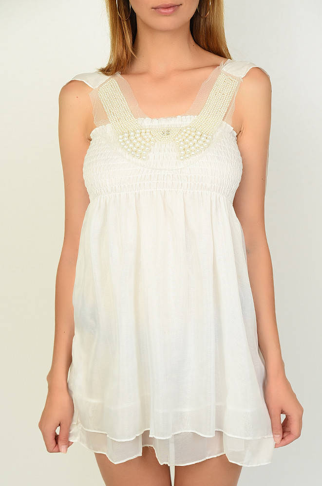 

Туника женская молочная 134008P