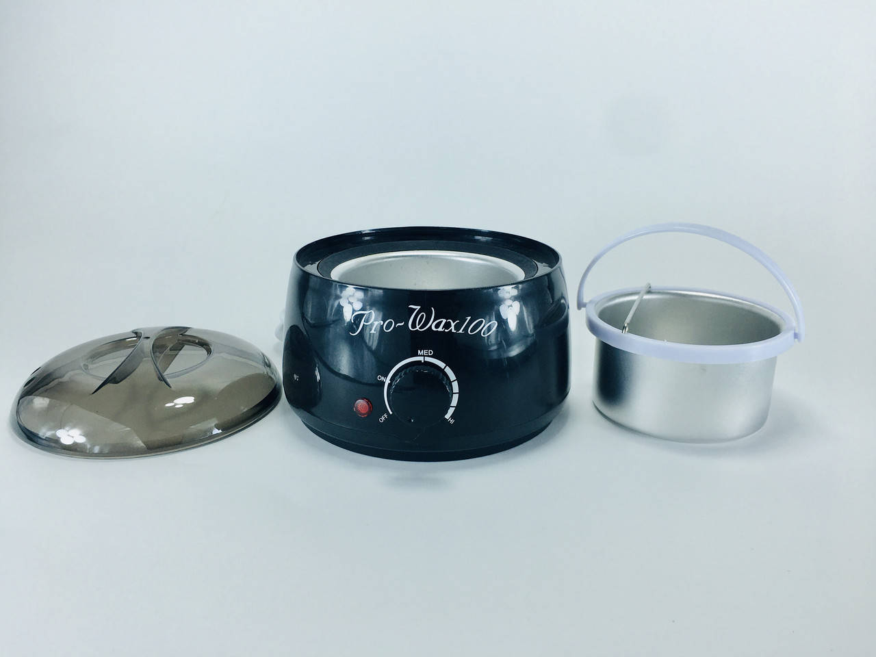 

Профессиональный баночный воскоплав Pro-Wax 100 с терморегулятором, 100W. Чёрный