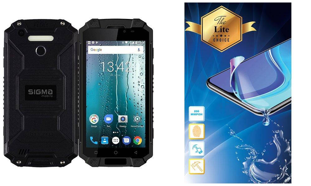 

Защитная пленка Armor Lite на экран Sigma mobile X-treme PQ39 MAX, Прозрачный
