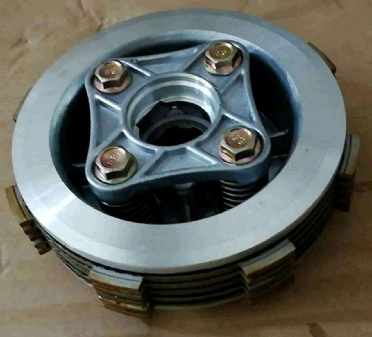 

Диски сцепления (в сборе) 4Т мотоцикл CG 125 (диски, пружины, столик) JH