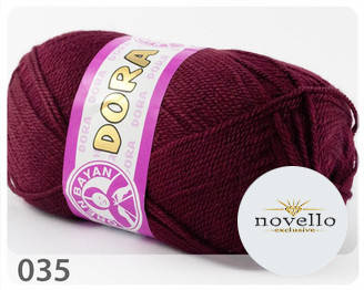 

Madame Tricote Paris Dora № 035 бордо