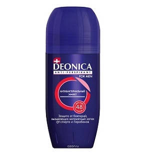 

Антиперспирант "DEONICA For Men Антибактириальний эффект" 50мл. ролик