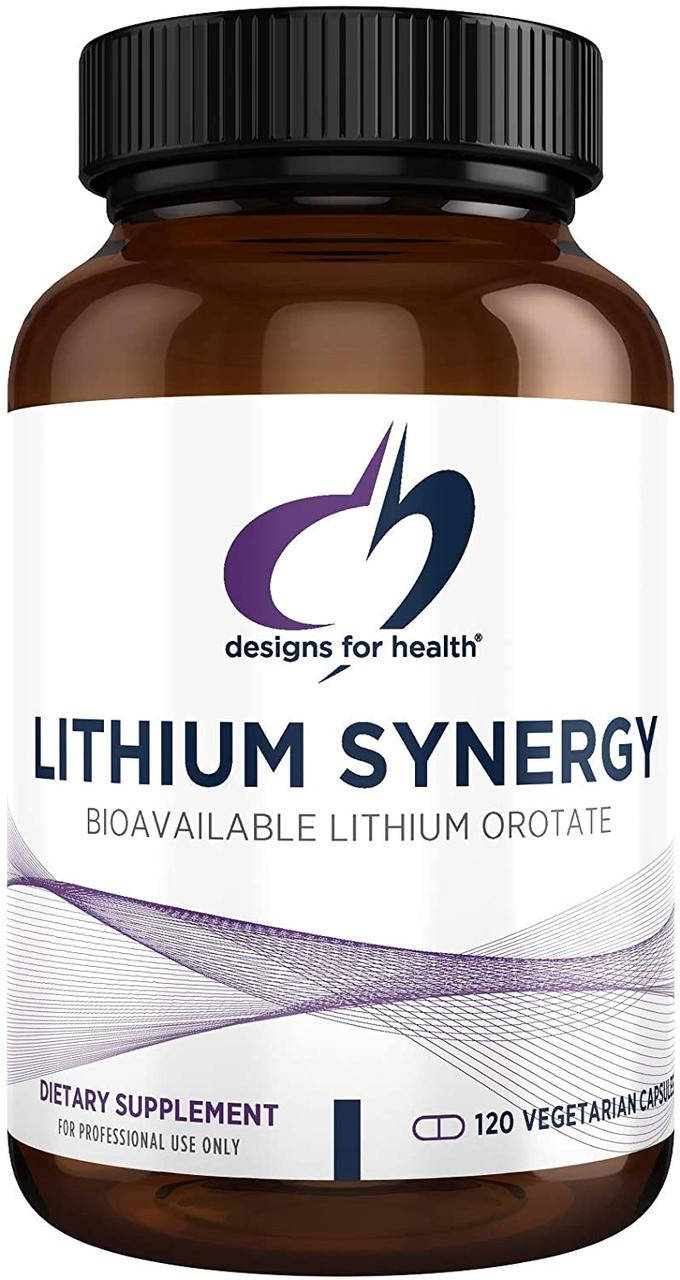 

Designs for Health Lithium synergy / Литий оротат биоактивный 120 капсул