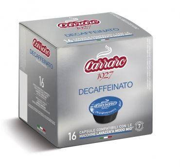 

Кофе в капсулах Carraro Decaffeinato, 16 капсул Lavazza A Modo Mio