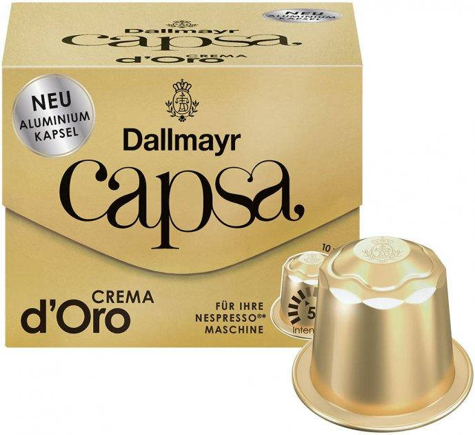 

Кофе в капсулах Dallmayr Crema d'Oro 100% Арабика 10 шт