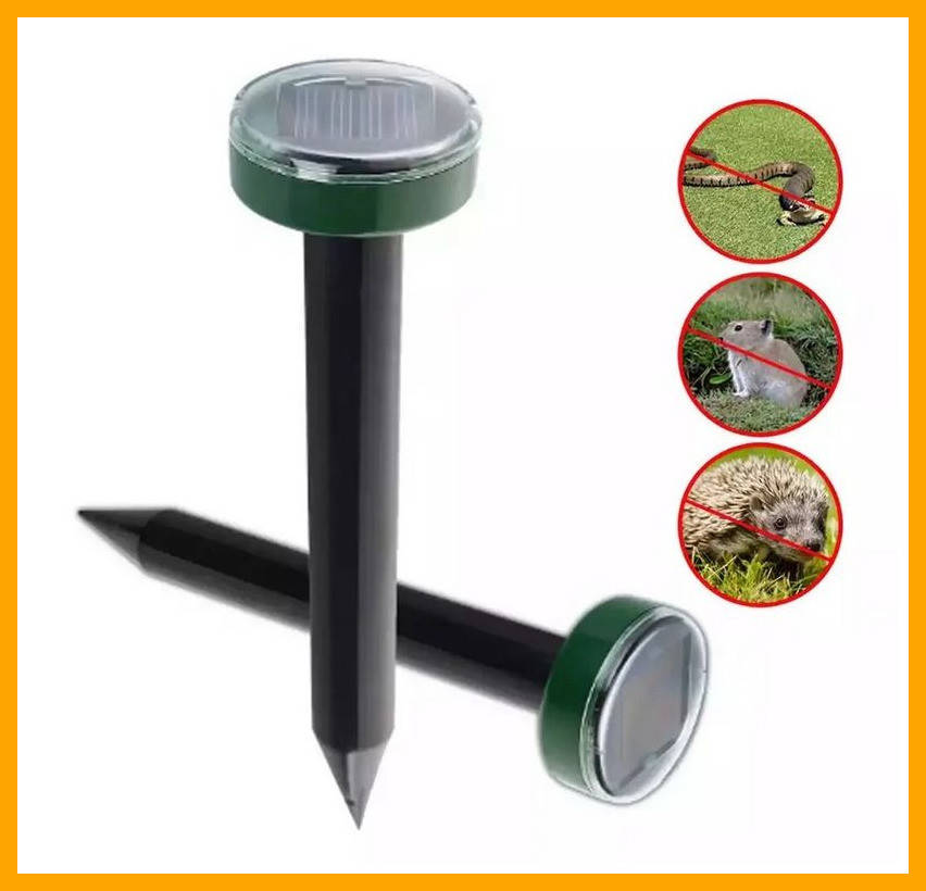 

Ультразвуковой отпугиватель грызунов и насекомых на солнечной батарее Garden Pro