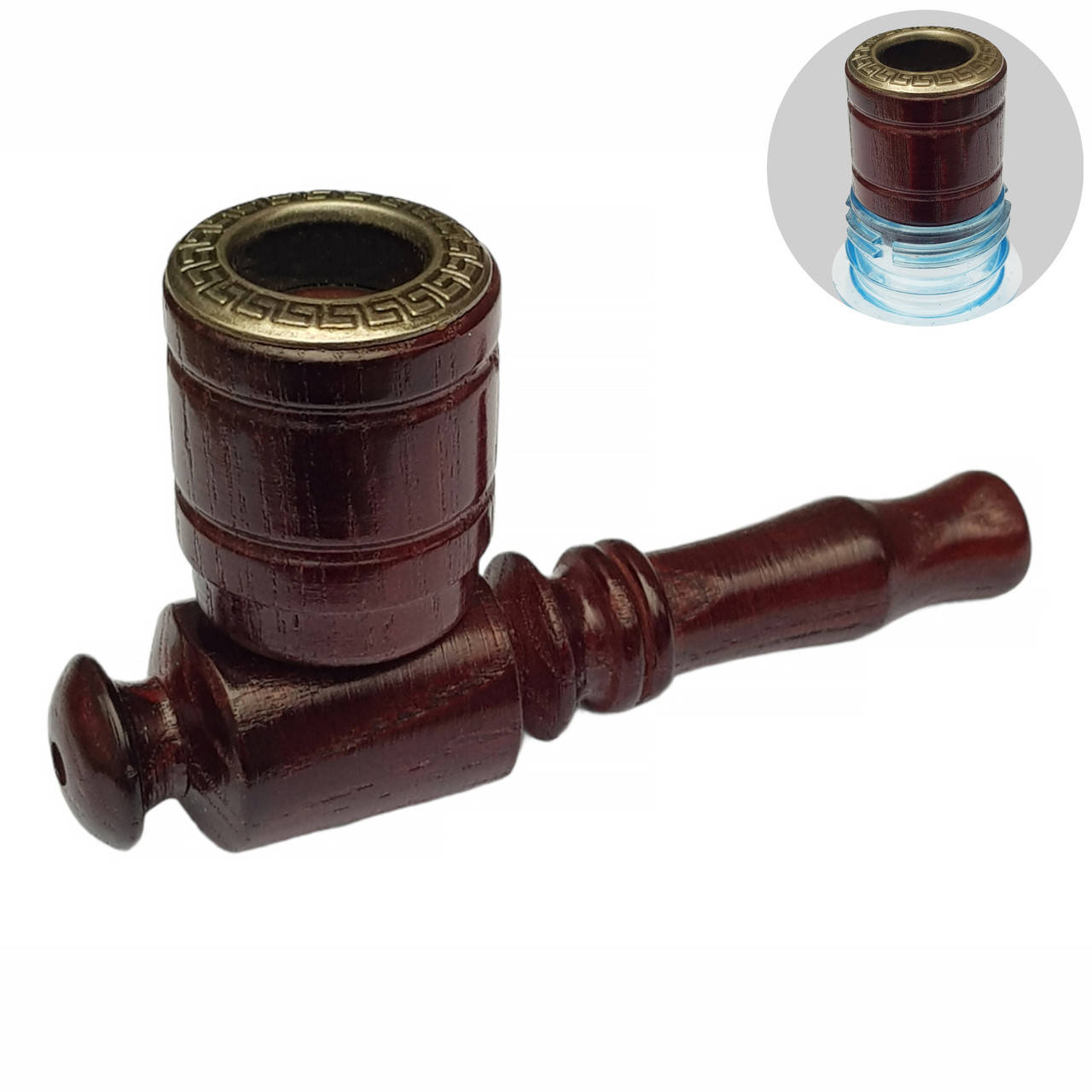 

Курительная Трубка - Колпак 2в1, Черный