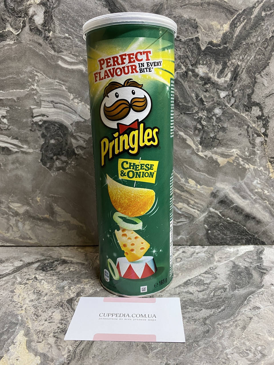 

Чипсы Pringles со вкусом сыра и лука 165 грм
