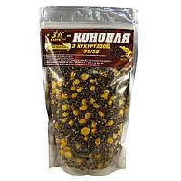 

Прикормка 3K Baits "Конопля с кукурузой" (70/30) 400гр