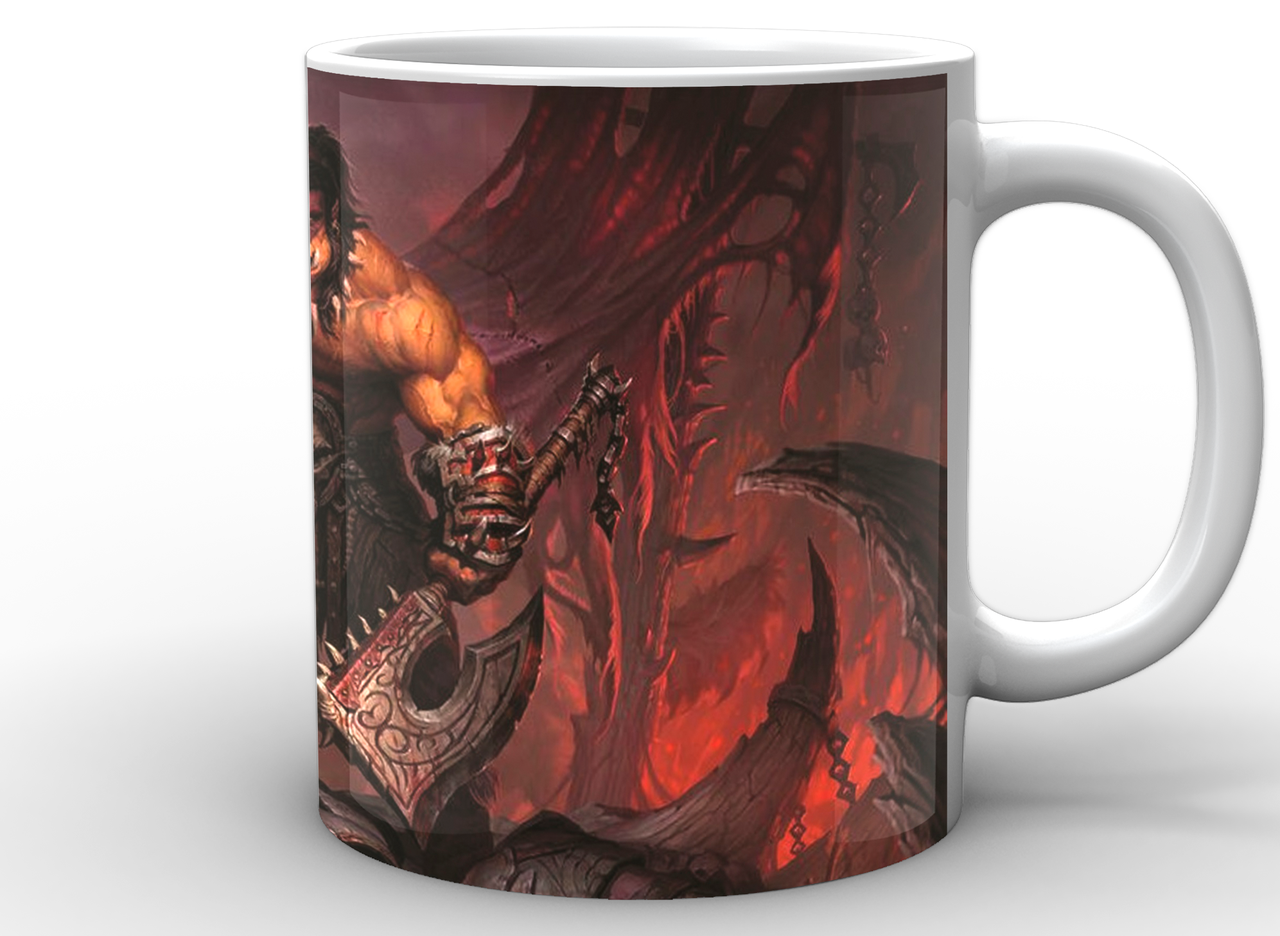 

Кружка GeekLand World of Warcraft Мир Военного Ремесла фан арт WW.02.06, Белый