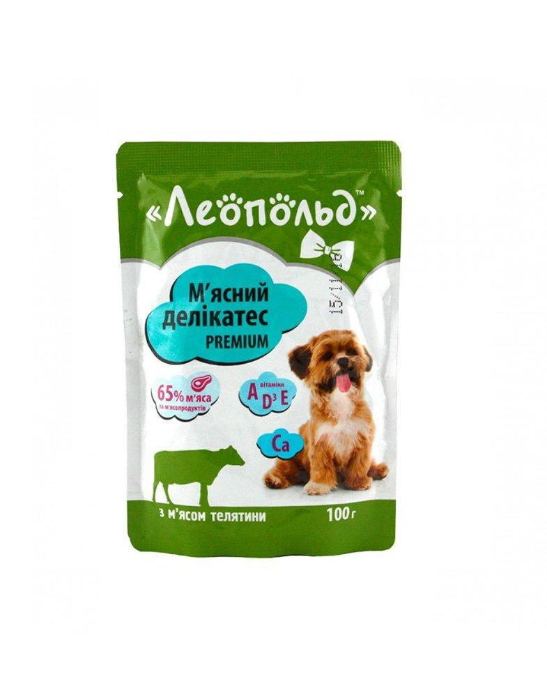 

Леопольд Мясные деликатесы с мясом телятины 100 г
