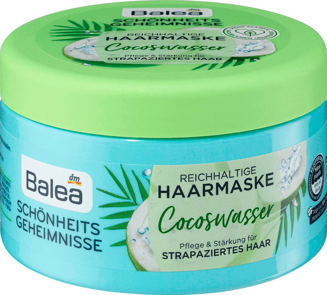 

Маска для волос Balea Schönheitsgeheimnisse Cocoswasser, 250 ml