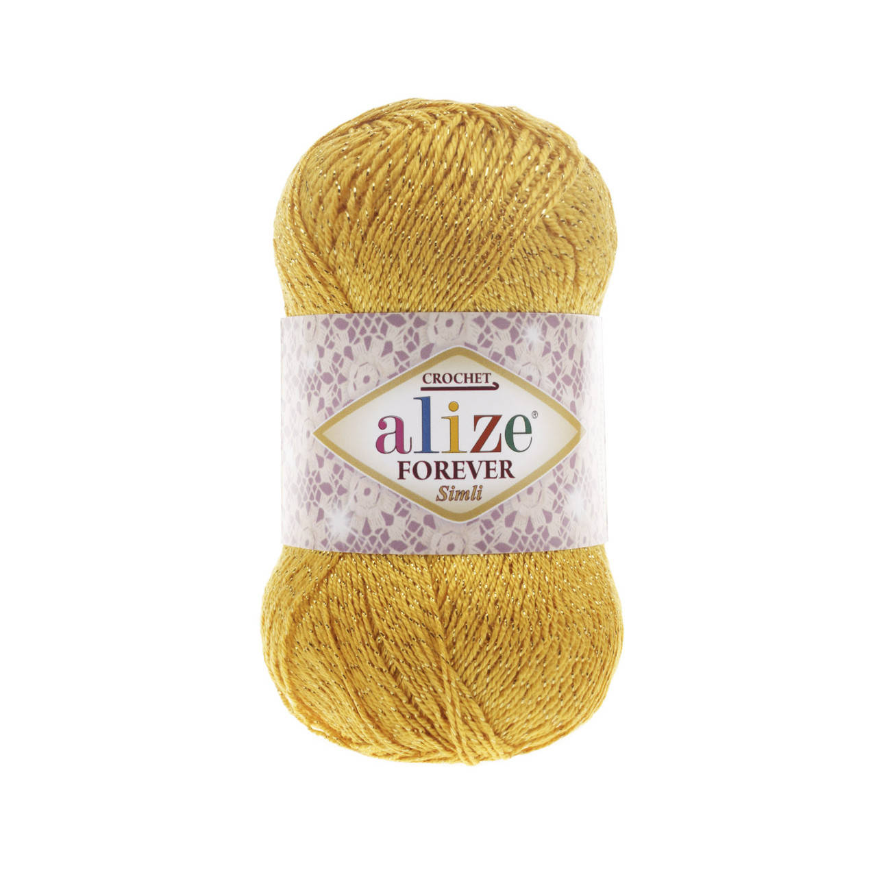 

Alize Forever Crochet Sim № 488 желтый