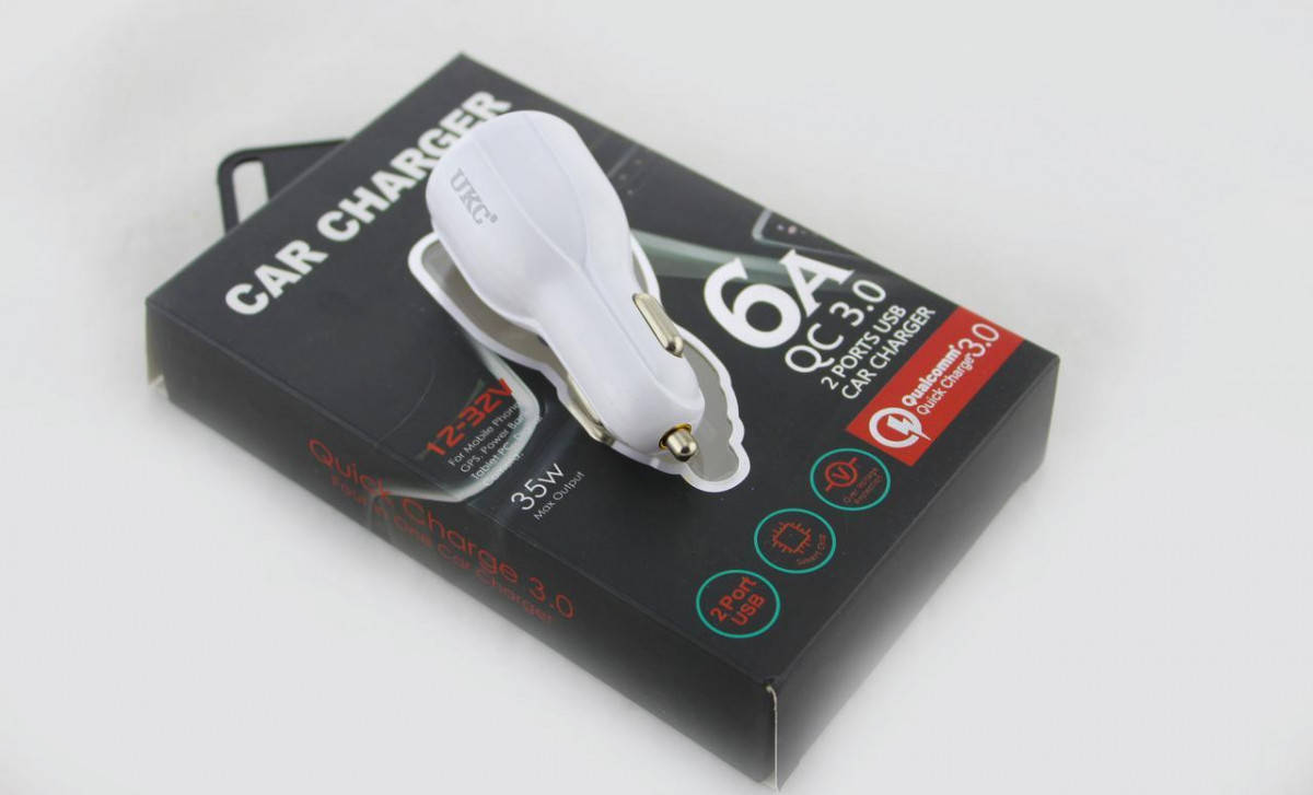 

Адаптер CAR (АВТОМОБИЛЬНЫЙ) 2 USB QC 3.0 SY681