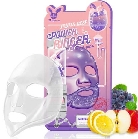 

Маска питательная тонизирующая Elizavecca Fruits Deep Power Ringer Mask Pack