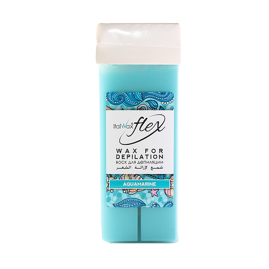 

Теплый воск в картридже для депиляции ItalWax FLEX, Аквамарин, 100 мл