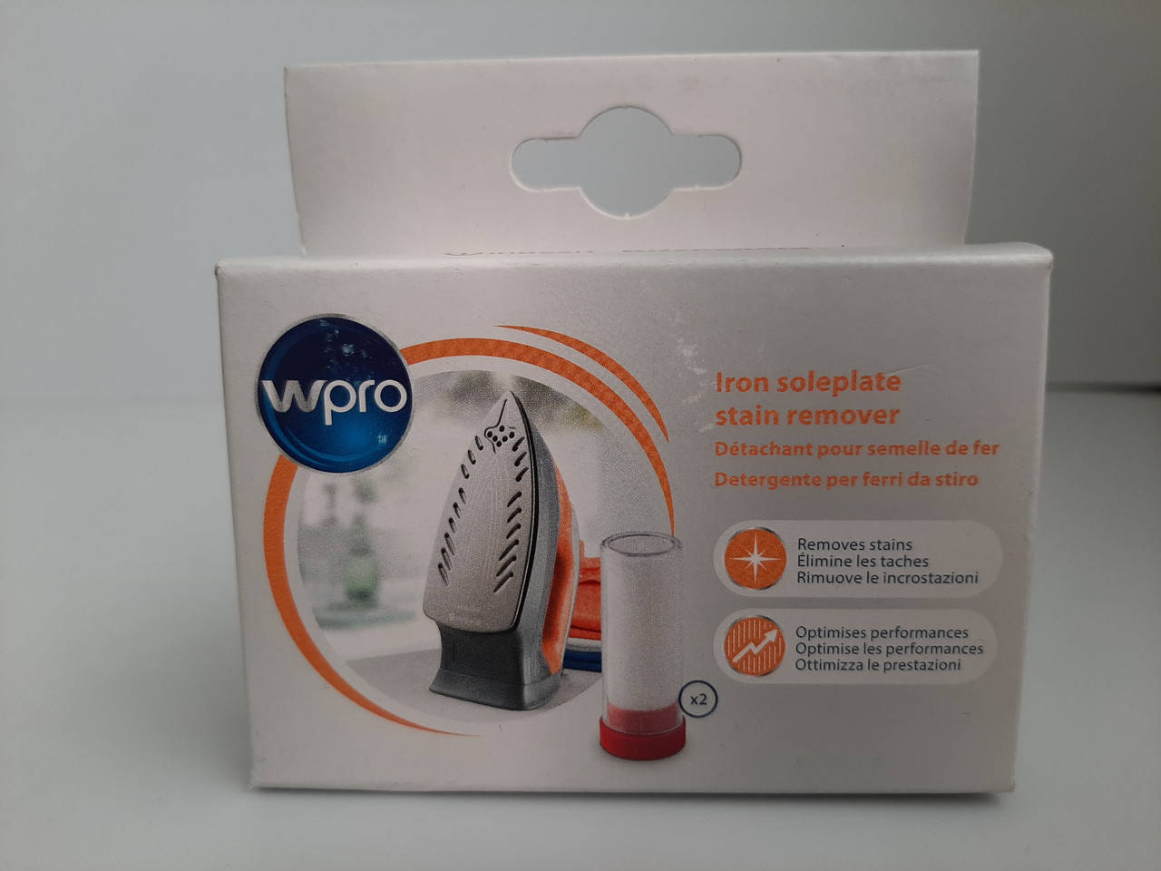 

Карандаш для чистки подошвы утюгов и парогенераторов Wpro Whirpool 484000008406