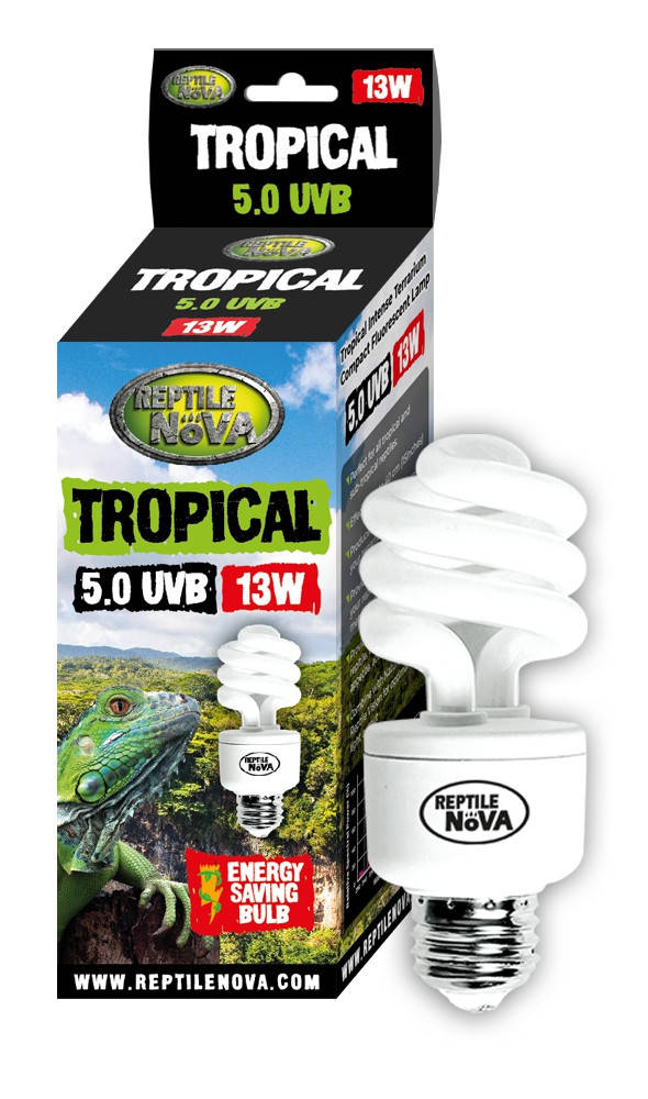 

Люминесцентная лампа REPTILE NOVA UVB-13W-5.0-TROPICAL