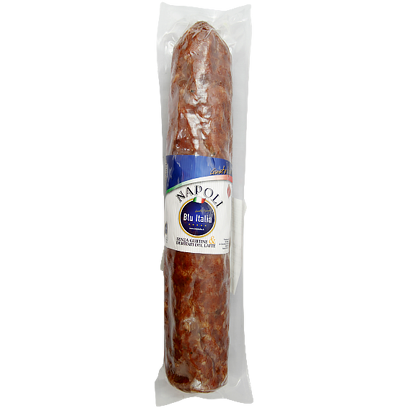 

Ковбаса салямі Наполі Блю Італія Napoli salame Blue Italia 1kg (Код : 00-00010113)