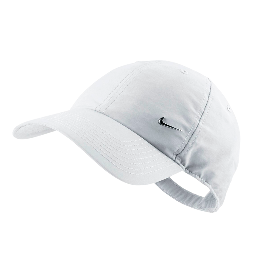 

Кепка-бейсболка Nike Heritage 86 Metal Swoosh Cap белая (943092-100), Белый